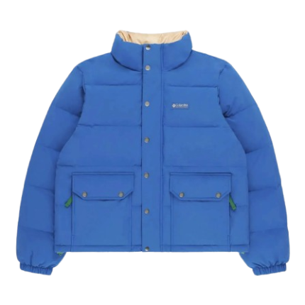 Cobalt-Blue Madhappy x Columbia Wallowa Puffer Jacket