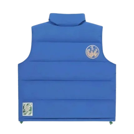 Cobalt-Blue Madhappy x Columbia Wallowa Puffer Vest