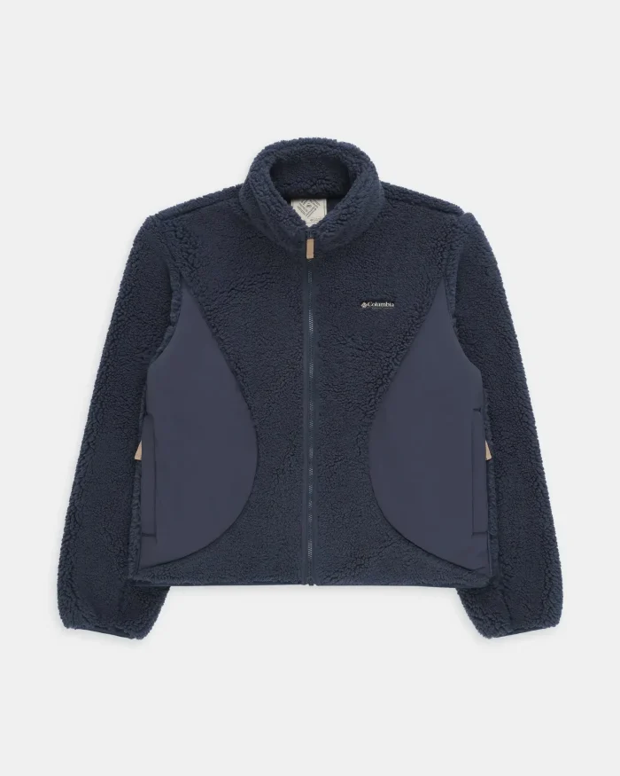 Collegiate-Navy Madhappy x Columbia Sherpa Full-Zip Jacket