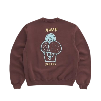 Madhappy AWAN Fleece Crewneck Coffee