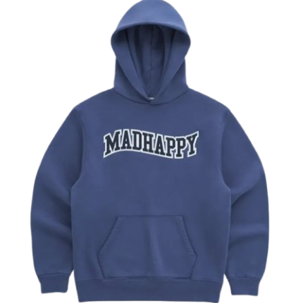 Madhappy Appliqué Wave Fleece Hoodie Oceana