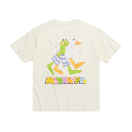 Madhappy Buddies Midweight T-shirt Vanilla