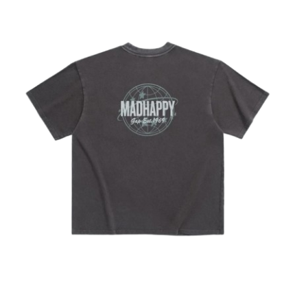 Madhappy Gap Globe Pocket T-shirt Jet