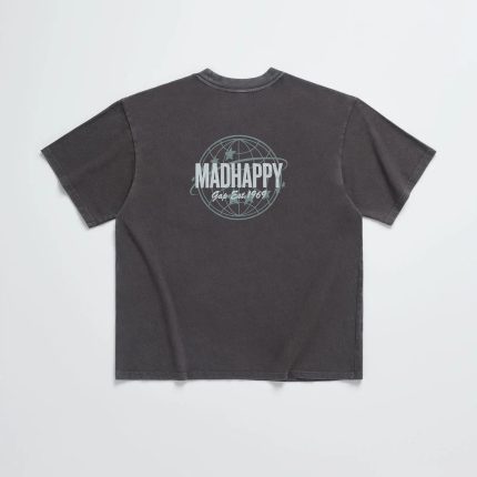 Madhappy Gap Globe Pocket T-shirt Jet