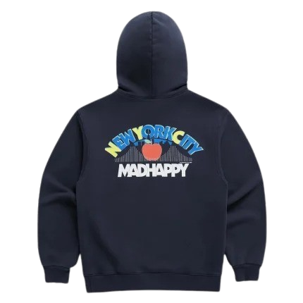 Madhappy New York City Hoodie Navy