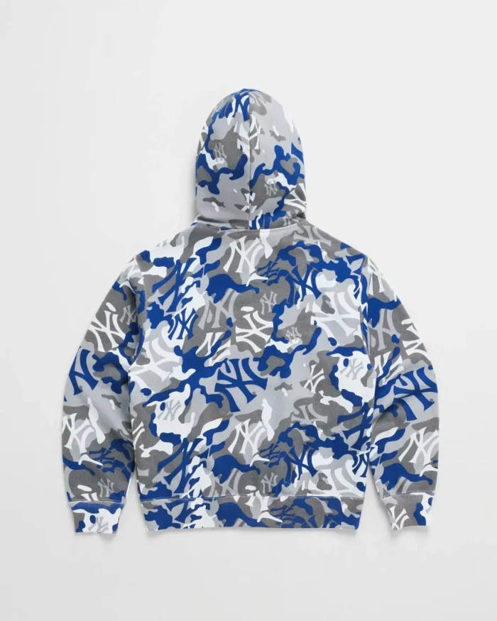 Madhappy Yankees Camo Full Zip Hoodie