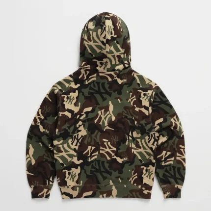 Madhappy Yankees Woodland Camo Full Zip Hoodie