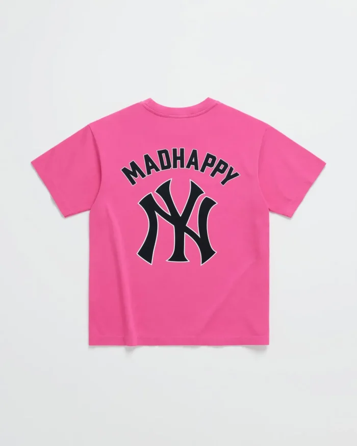 Navy Madhappy Yankees Midweight Tee