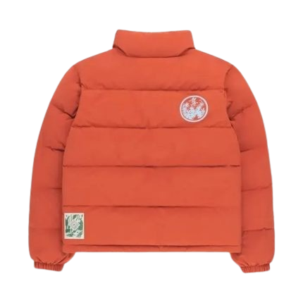 Rust-Red Madhappy x Columbia Wallowa Puffer Jacket