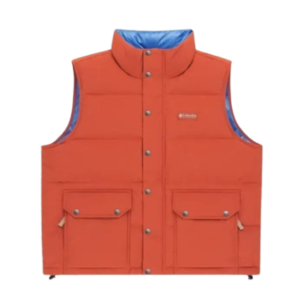 Rust-Red Madhappy x Columbia Wallowa Puffer Vest